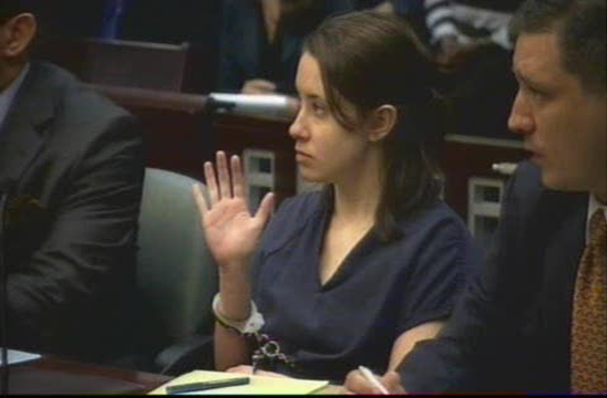Body Language Which Will Not Endear Casey Anthony to A Jury in Her