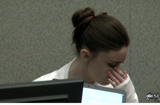 casey anthony photos skull. Casey Anthony did NOT cry.